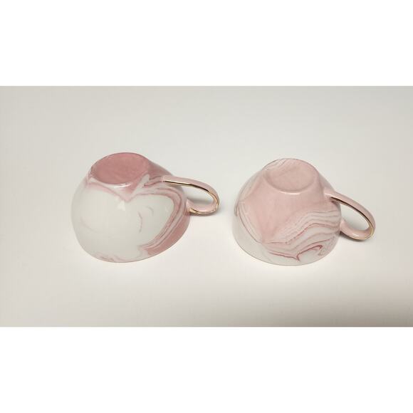 Transparent Mini Teapot And Pink Cups Set - Picture 5 of 10